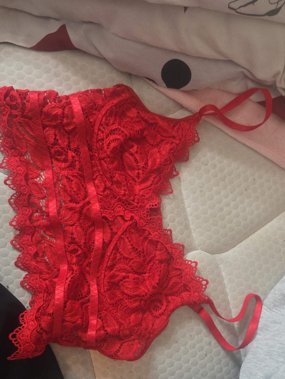 Red Lace Corset